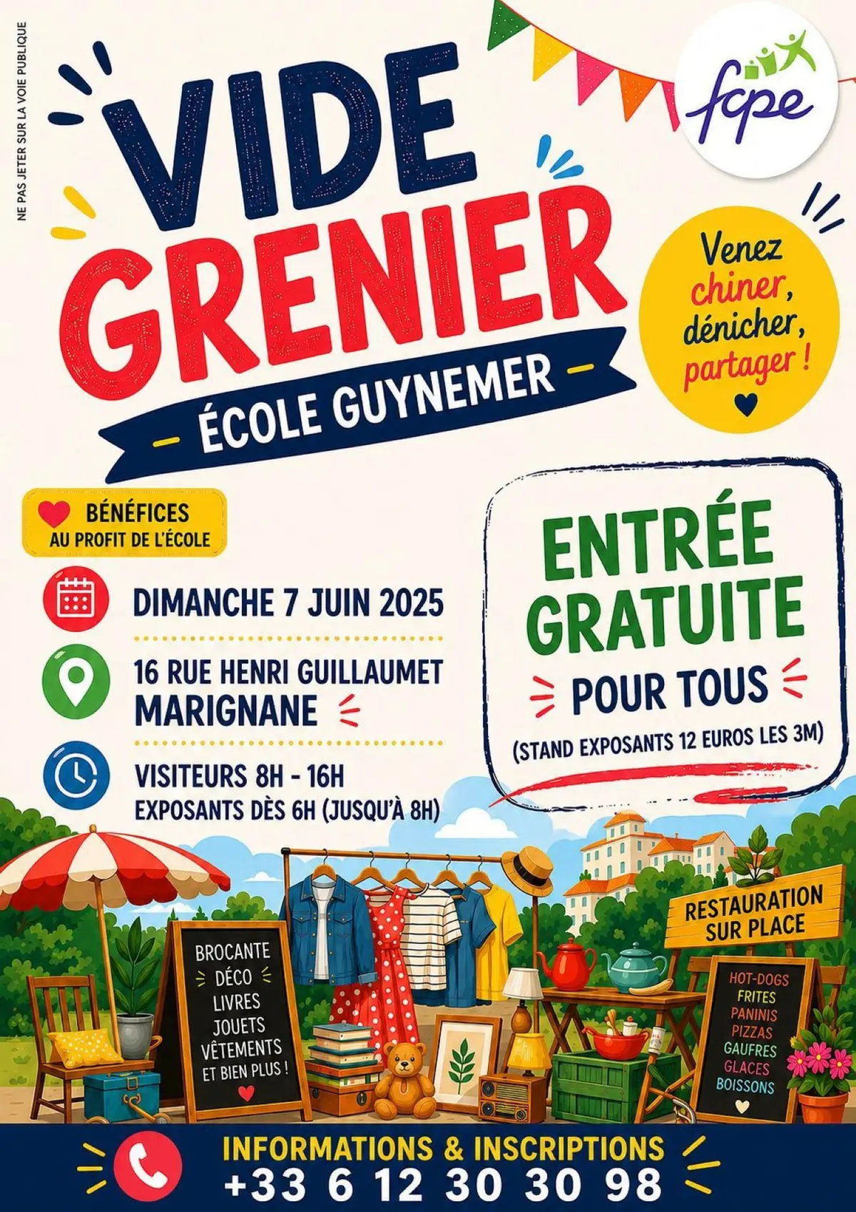 Vide-greniers de l'école Guynemer