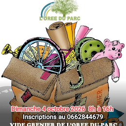 Vide greniers de l'Orée du parc
