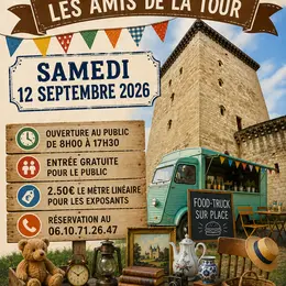 Vide-greniers des Amis de la Tour