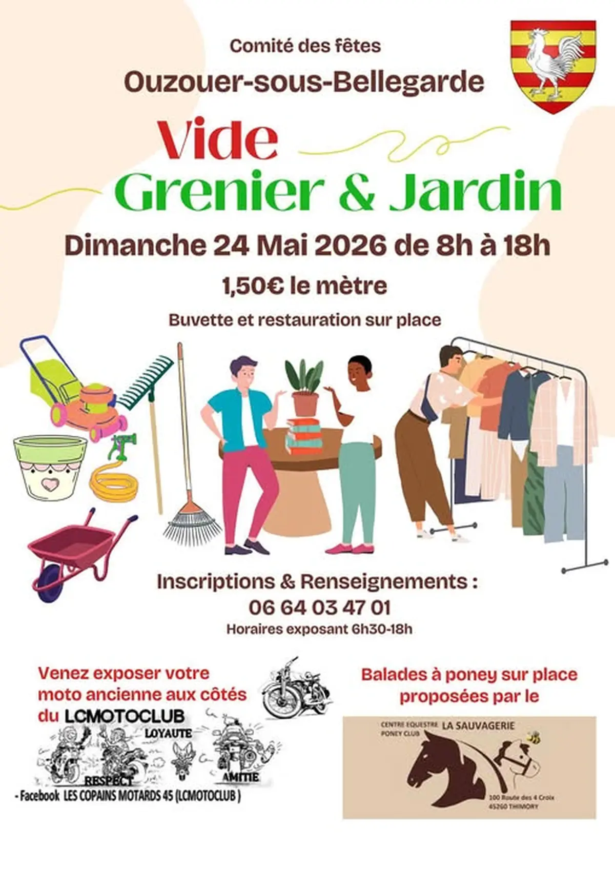 Vide-greniers et jardins