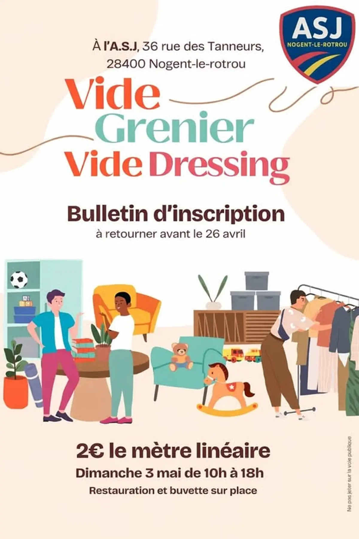 Vide-greniers & Vide-dressing de l'ASJ