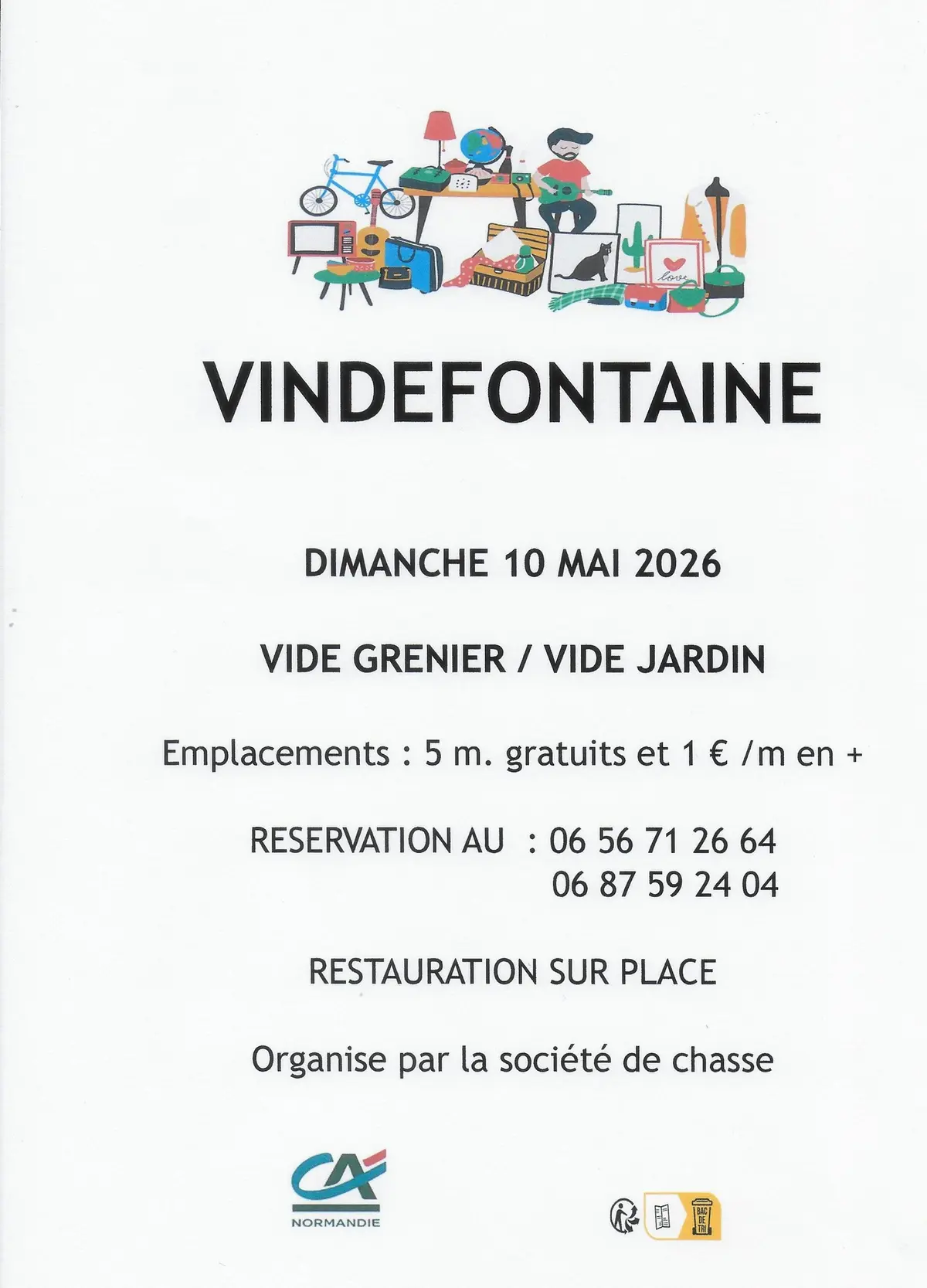 Vide-greniers et vide-jardins