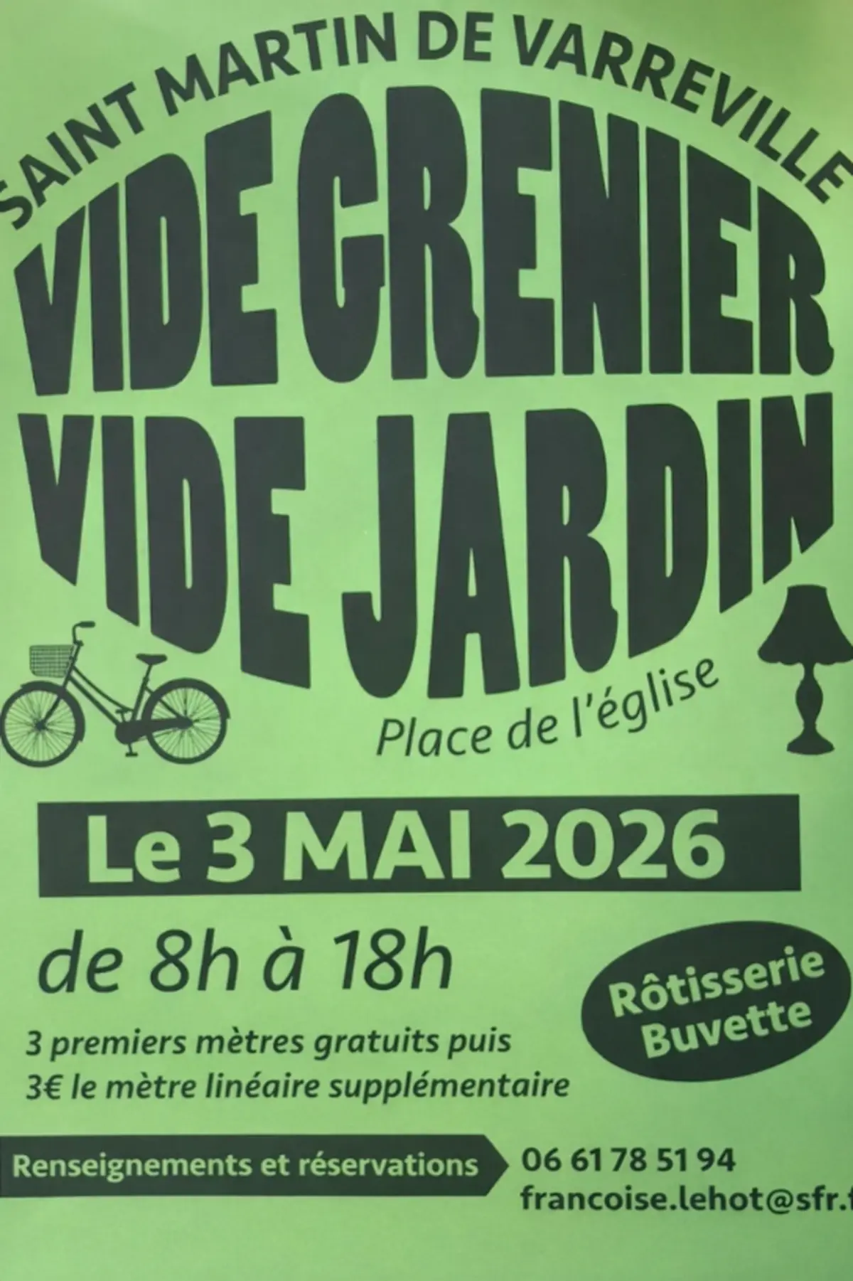 Vide-greniers et vide-jardins