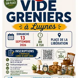 Vide greniers Festi'Luynes