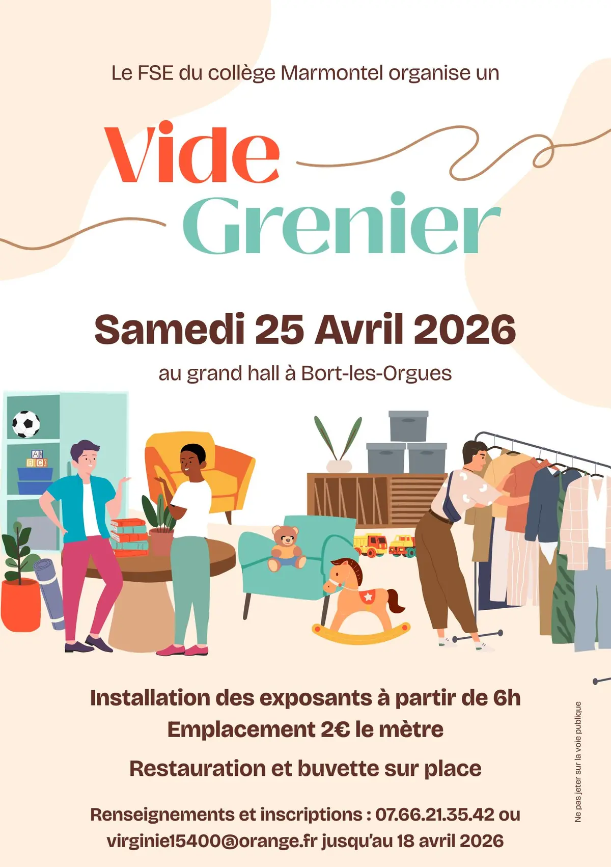 Vide-greniers FSE Collège Marmontel
