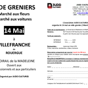 VIDE GRENIERS  - Marché aux fleurs - Marché aux voitures