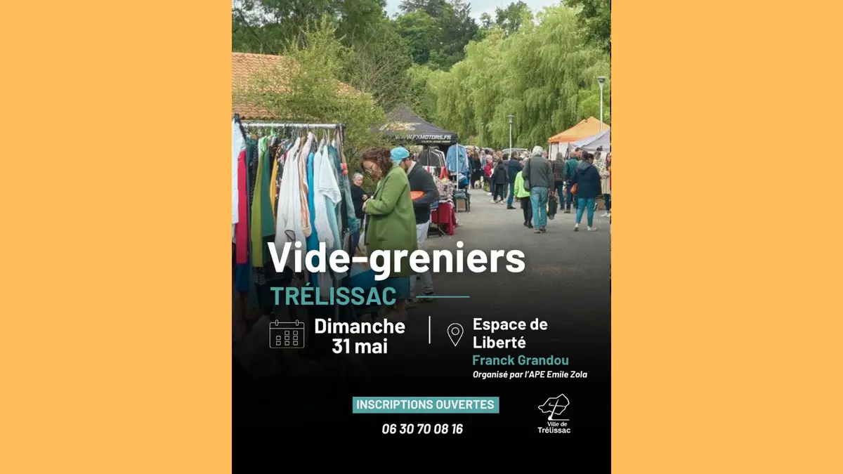Vide-greniers pour les enfants de l’école Émile Zola