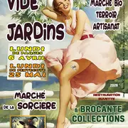 Vide Jardins, bio terroir artisanats, marché de la sorcière et brocante