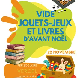 Vide Jeux- Jouet - Livres