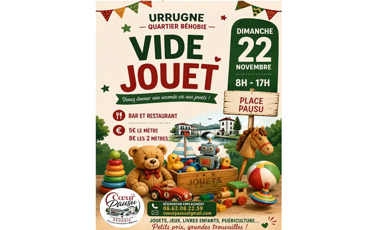 Vide jouets de Béhobie