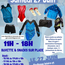 Vide placard spécial gym !