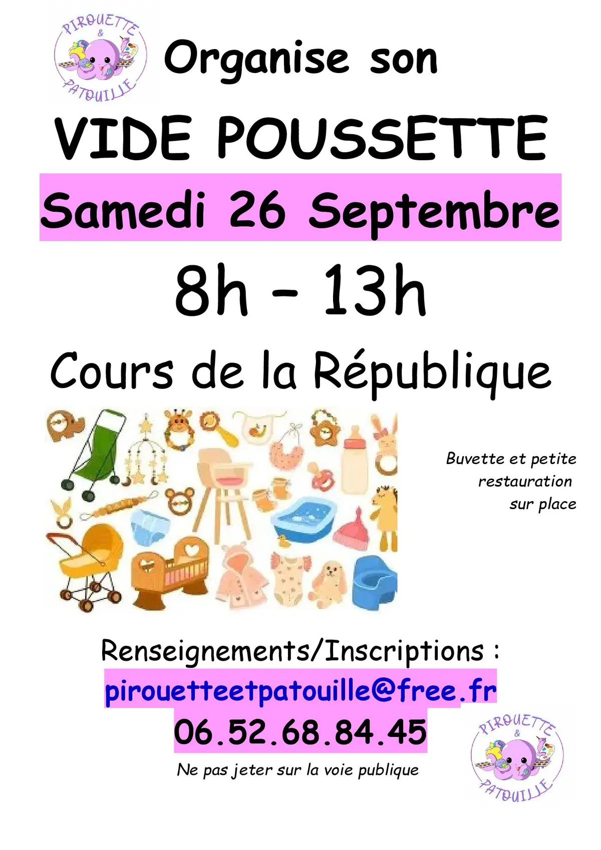 Vide poussette