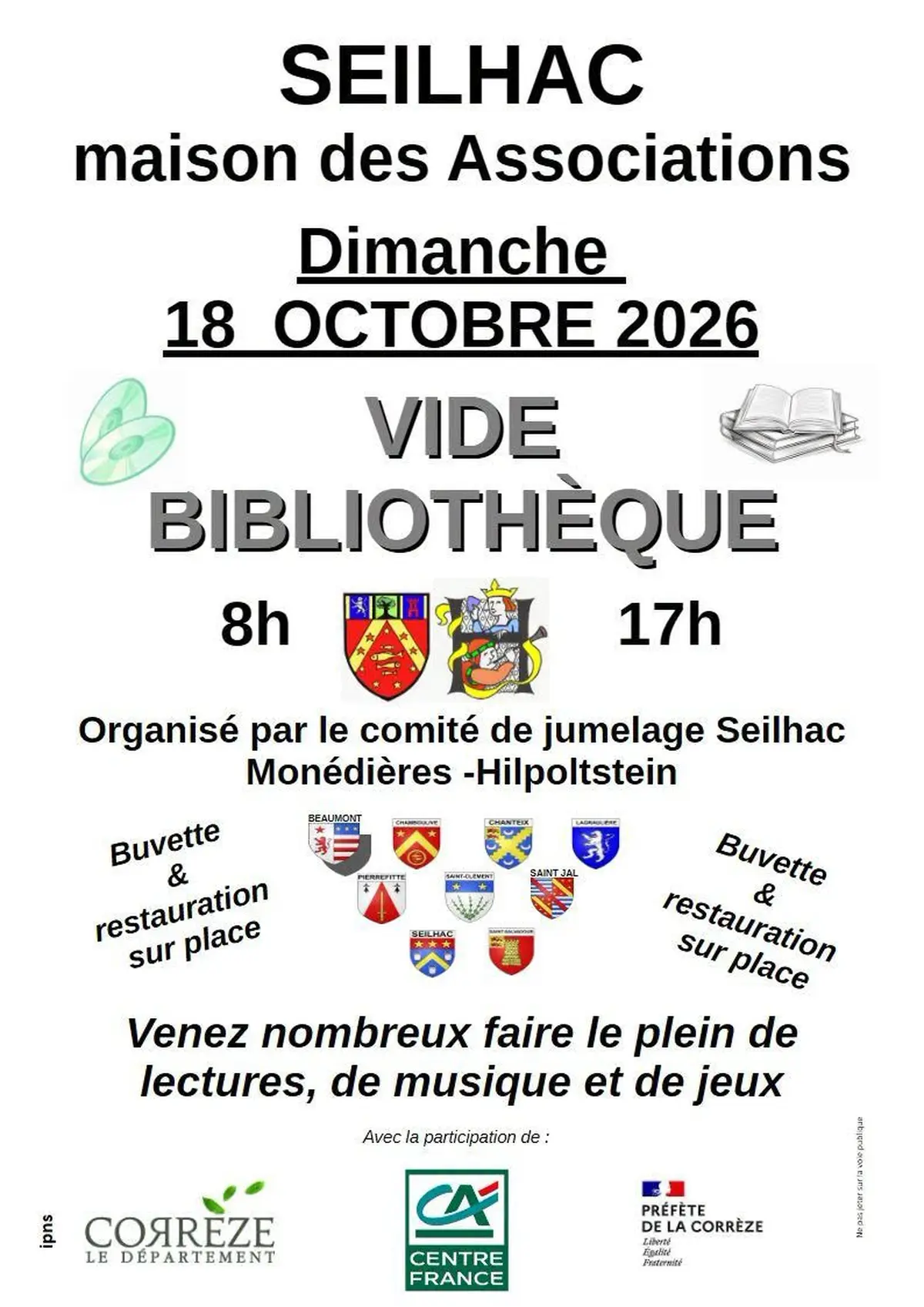 Vide ta  bibliothèque