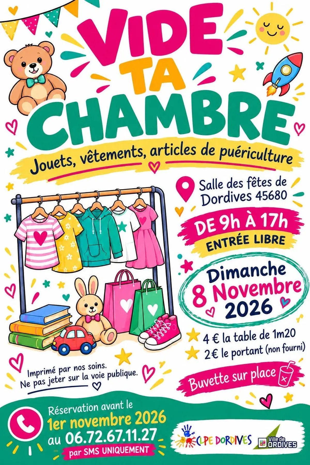 Vide ta chambre