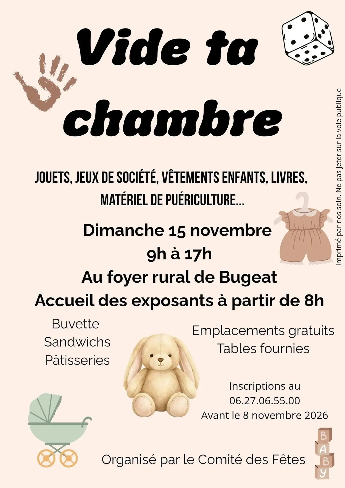 Vide ta chambre