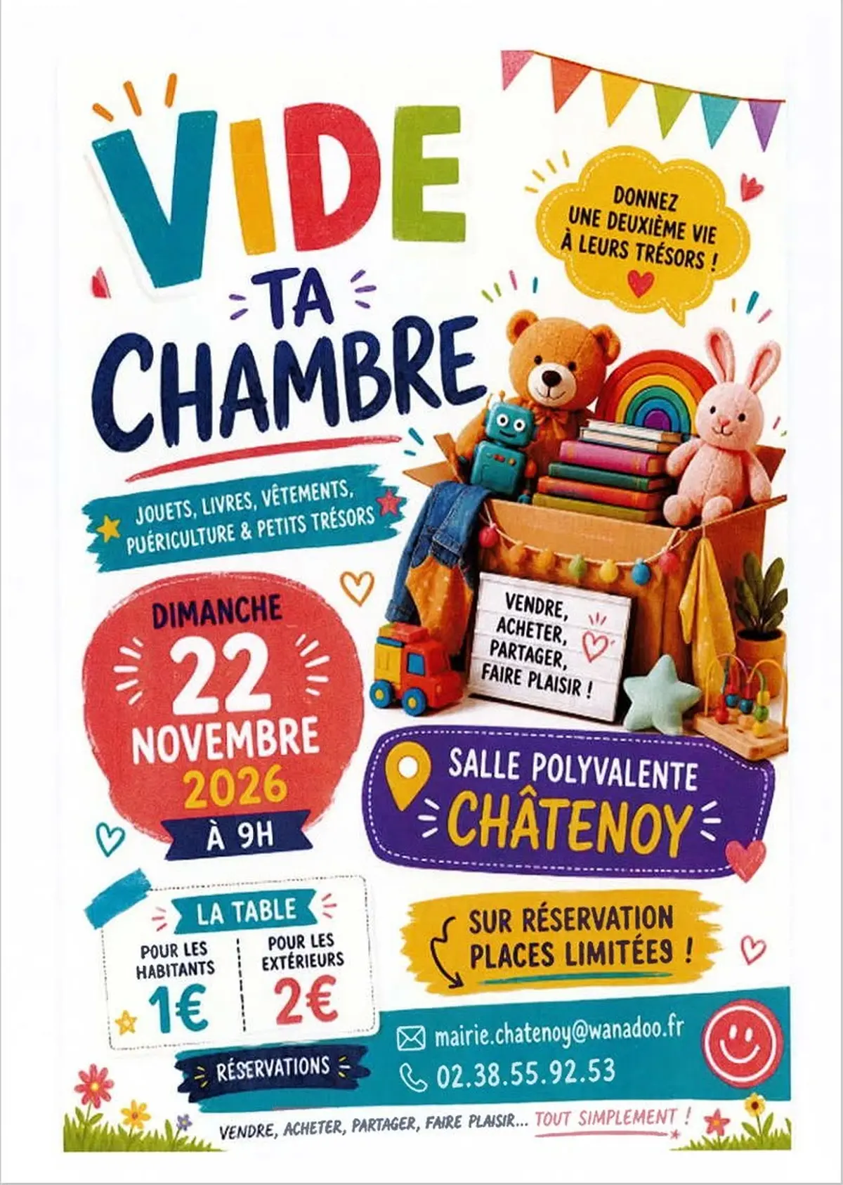Vide ta chambre