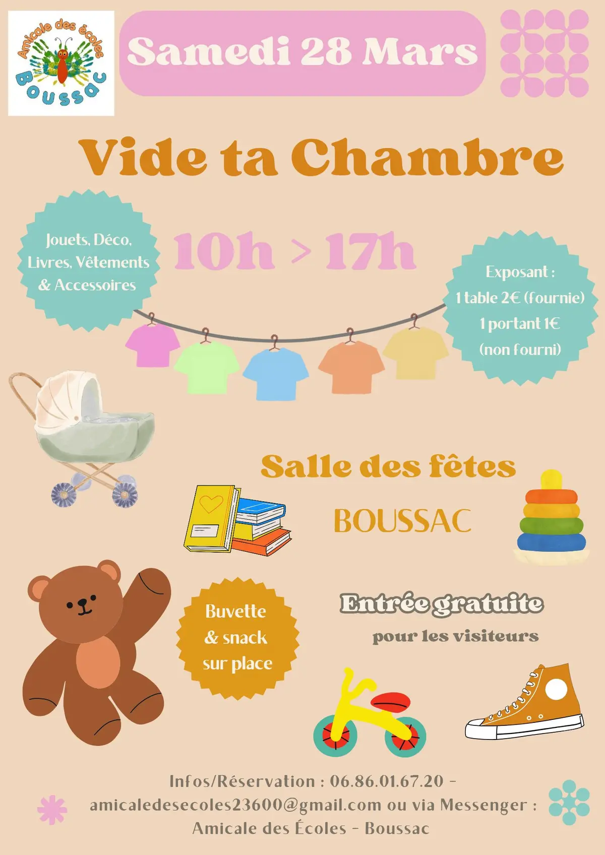 Vide ta chambre