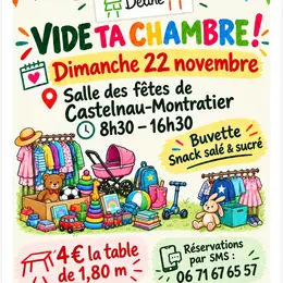 Vide ta chambre à Castelnau-Montratier