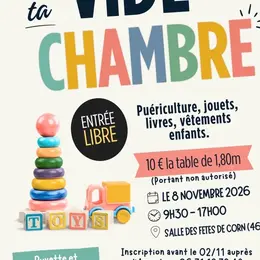 Vide ta chambre à Corn