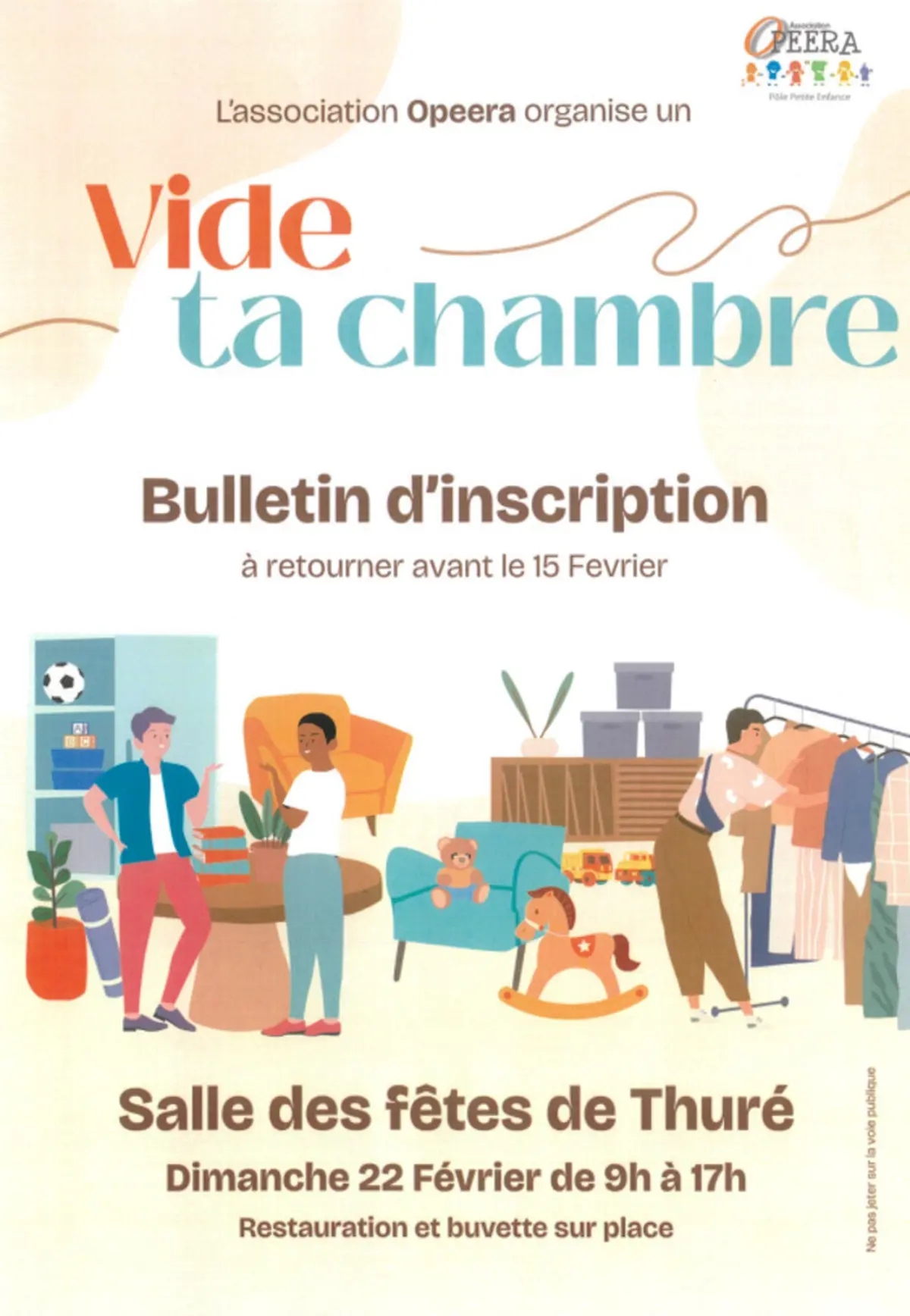 VIDE TA CHAMBRE à Thuré !