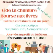Vide ta chambre / bourse aux livres