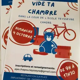 Vide ta chambre - Ecoles Chapou - Teysseyre
