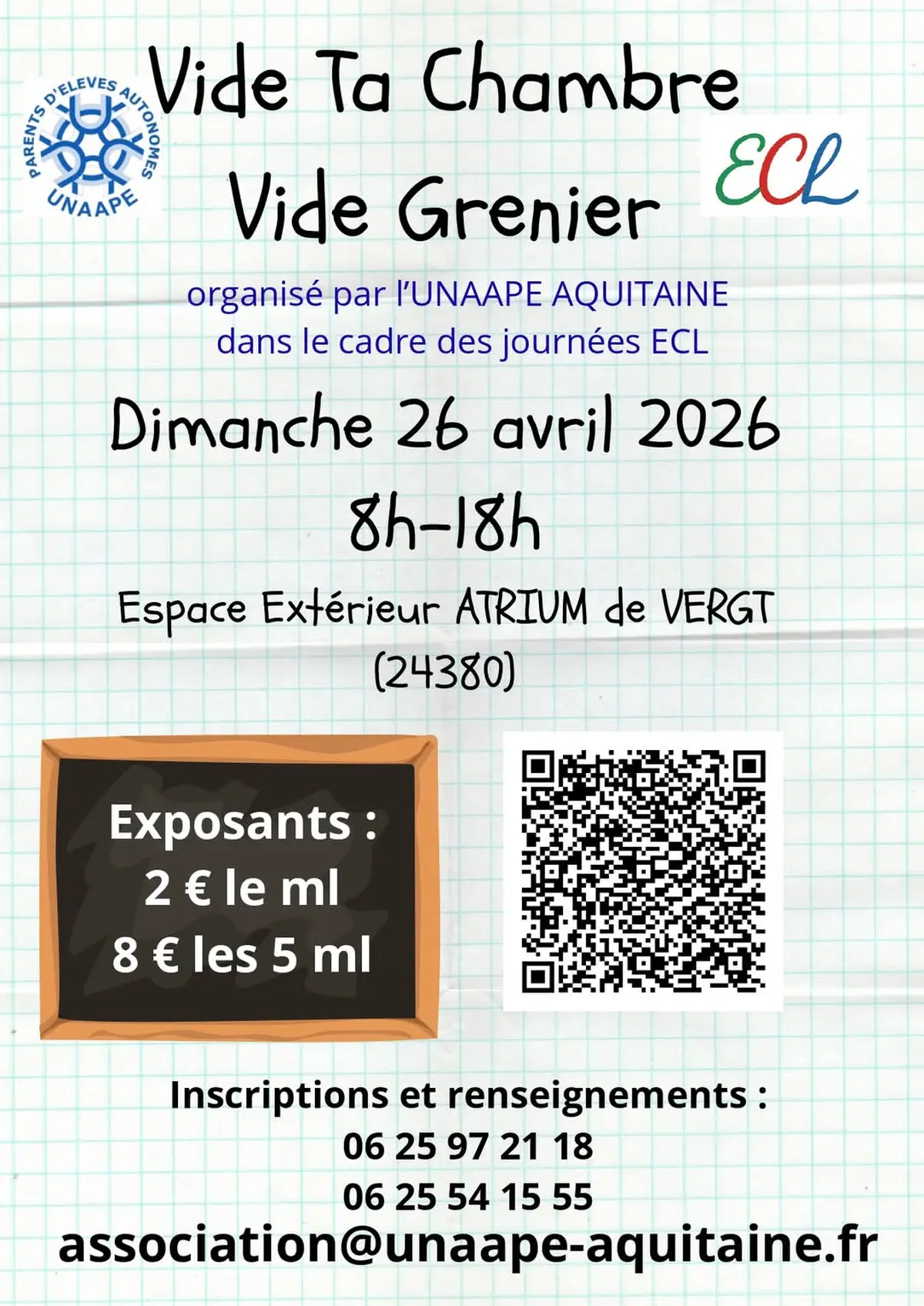 Vide ta chambre - vide grenier