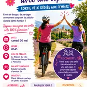 Viens à vélo avec une copine