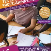 Viens développer tes compétences professionnelles