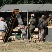 Village d’exposants des Overlord Historical Days