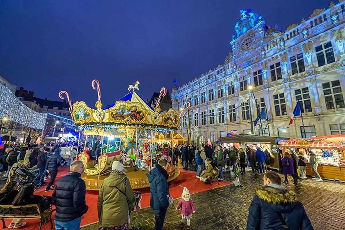 Village de Noël à Valenciennes