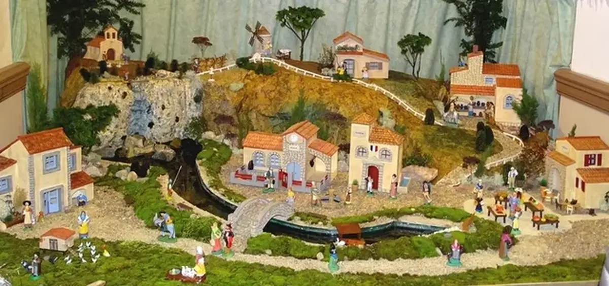 Village De Noël En Santons