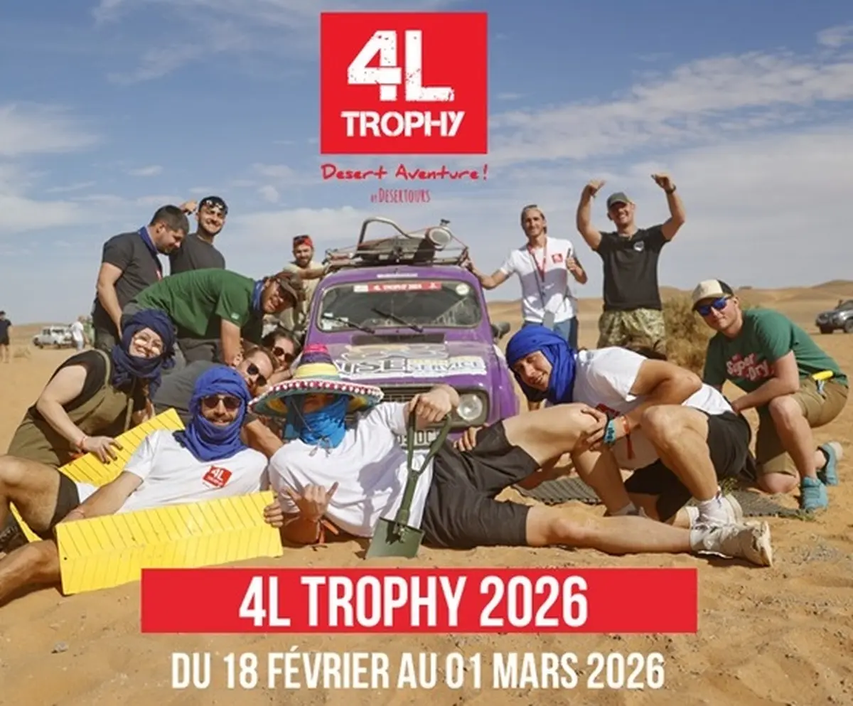 Village départ du 4L Trophy