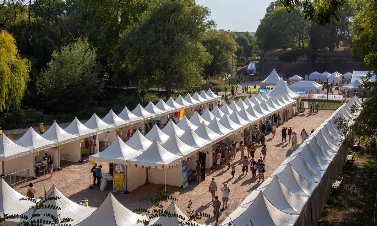 Village des Assos au Parc de la Citadelle de Strasbourg