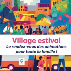 Village estival en famille