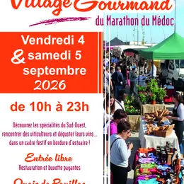 Village gourmand du Marathon du Médoc