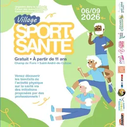 Village sport santé à St André de Cubzac