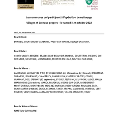 Villages et Coteaux Propres
