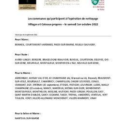 Villages et Coteaux Propres