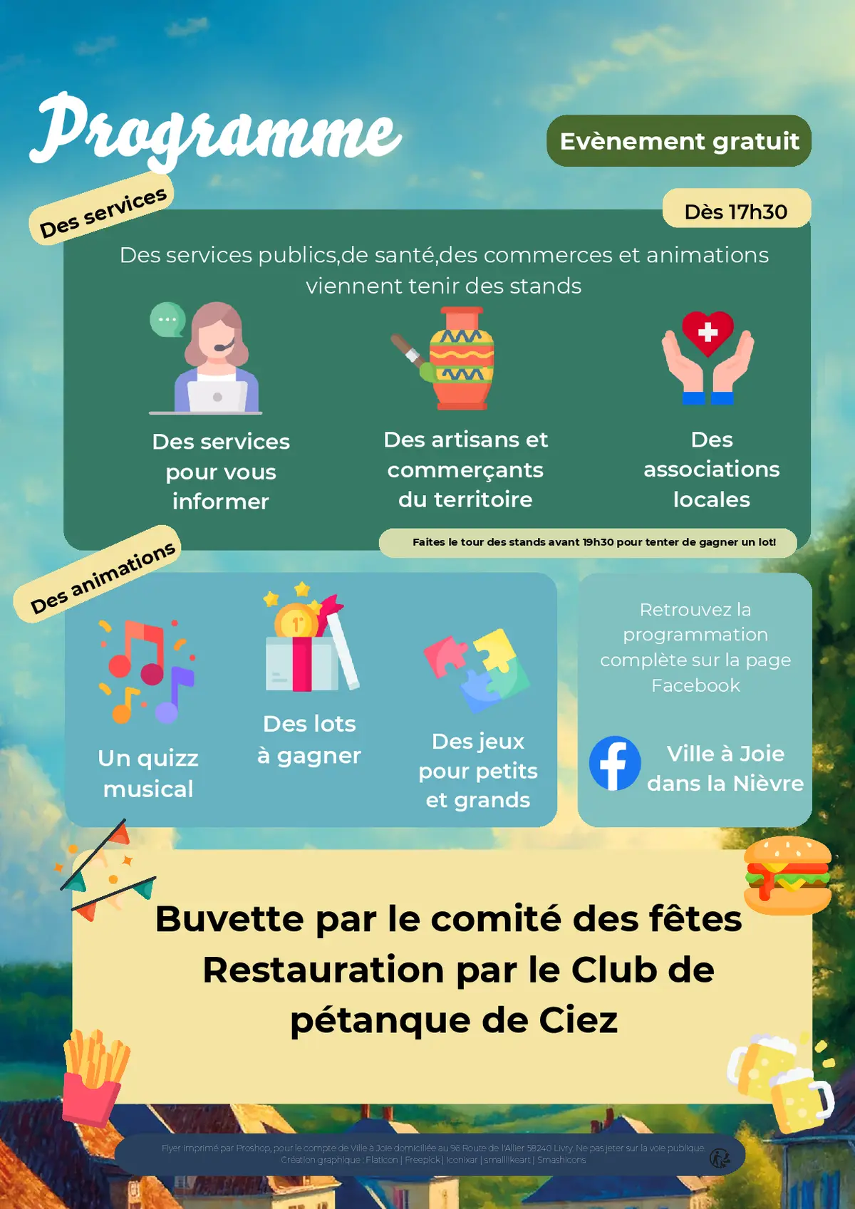 Ville à Joie à Ciez !