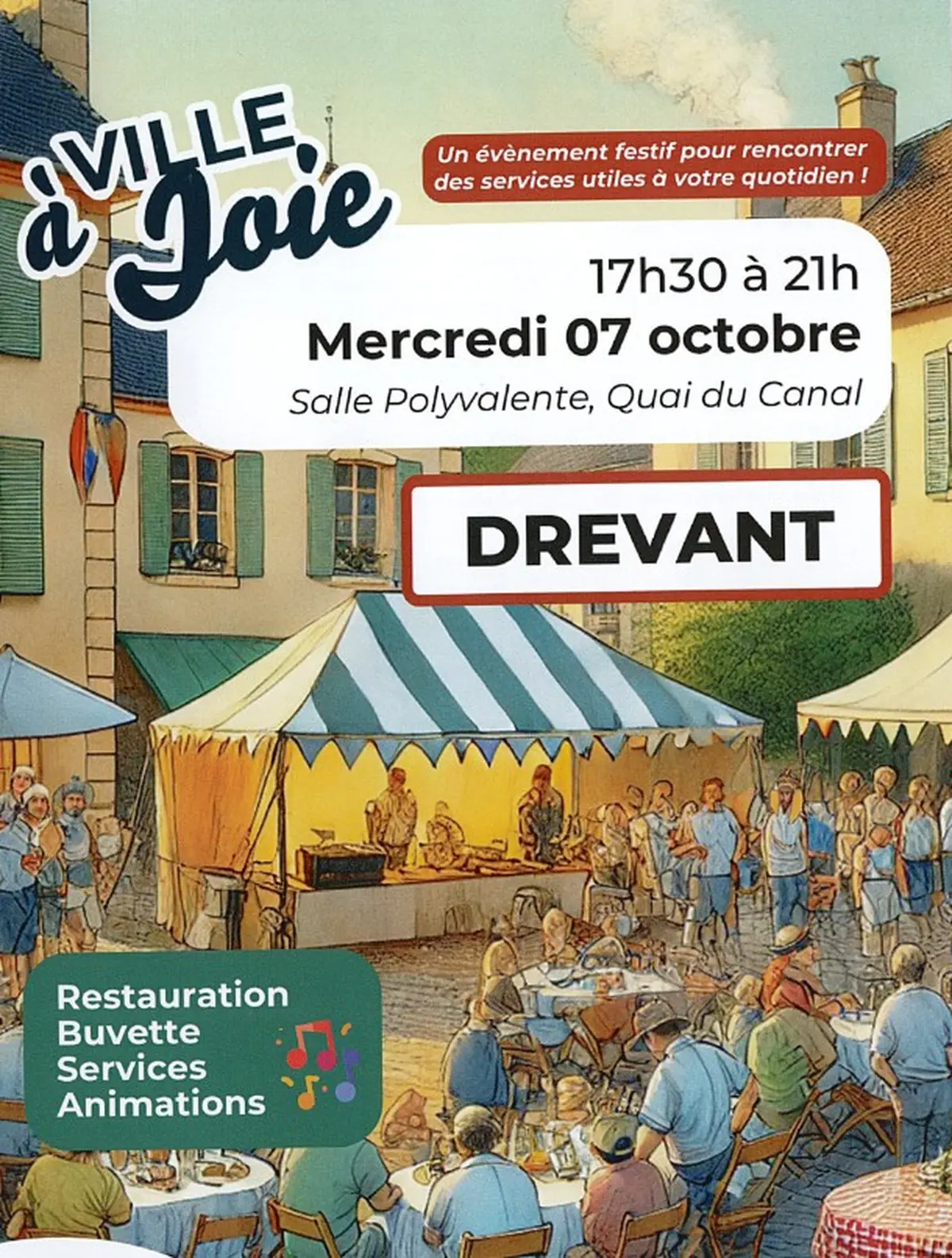 Ville à joie - Drevant