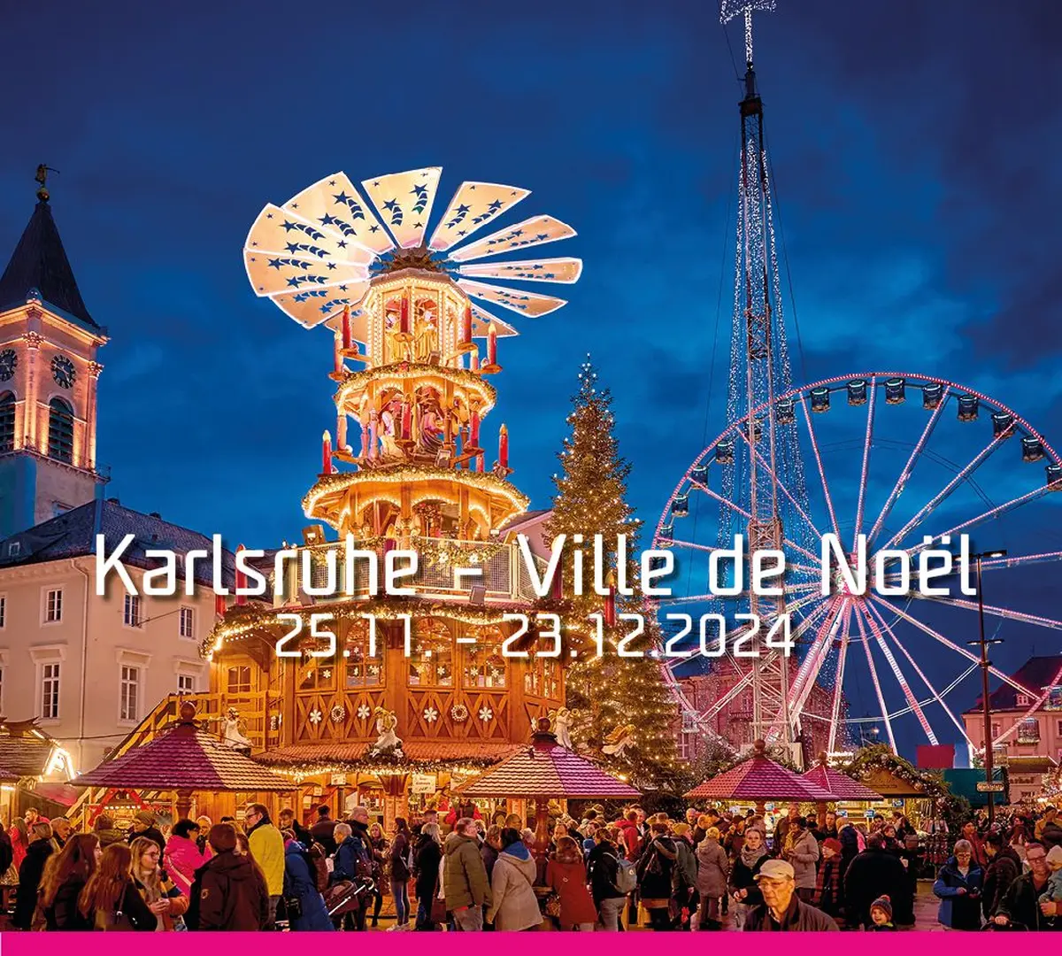 Le Village de Noël de Karlsruhe Weihnachtsstadt