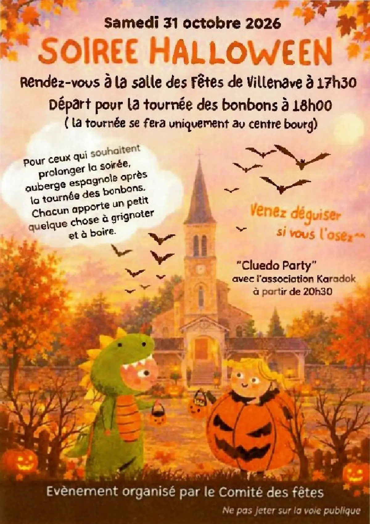 Villenave fête Halloween