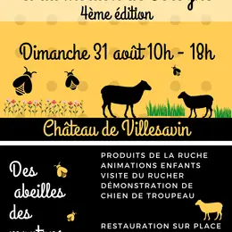 Villesavin grandeur nature. Abeilles, brebis et nature