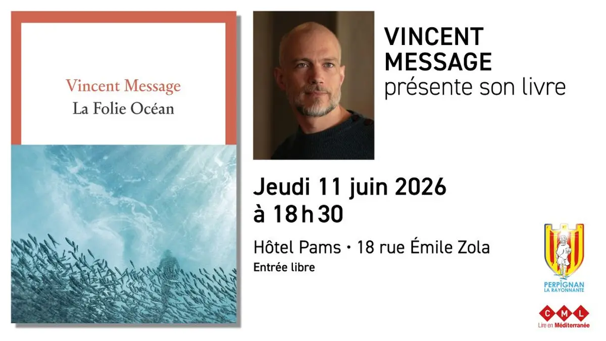 Vincent Message Présente Son Livre La Folie Océan