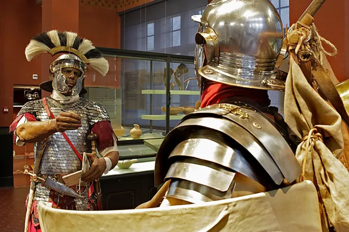 Armures romaines du musée Vindonissa