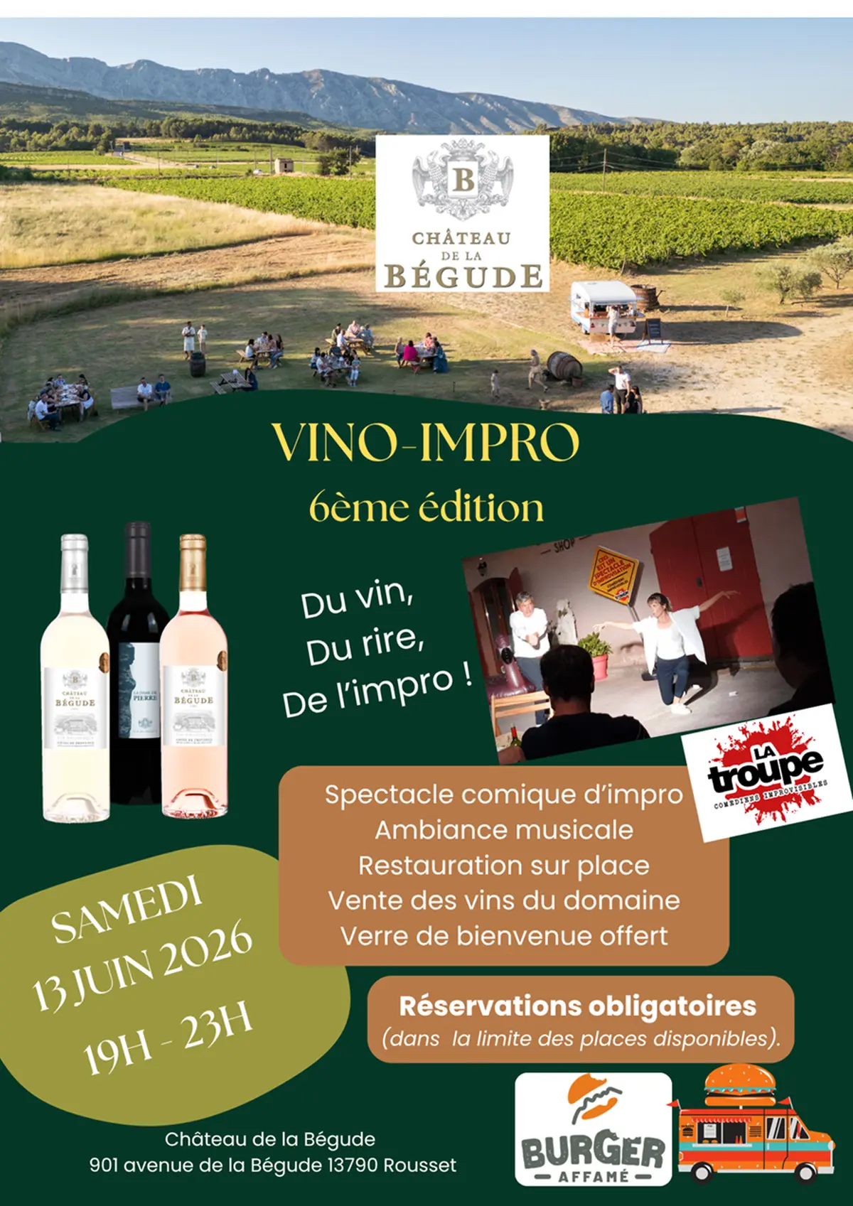 Vino-Impro (6ème édition)