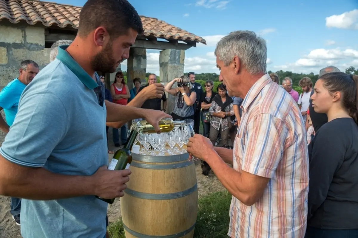Vinobalade : dîner chez le vigneron