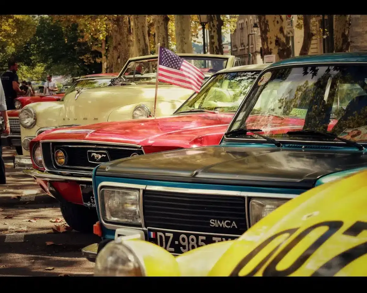 Vintage days : Exposition de voitures américaines & de voitures de rallye