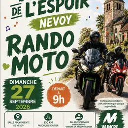 Virade de l'Espoir - Rando Moto